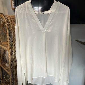 Large white Vince blouse